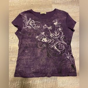 Blue canyon shirt y2k design